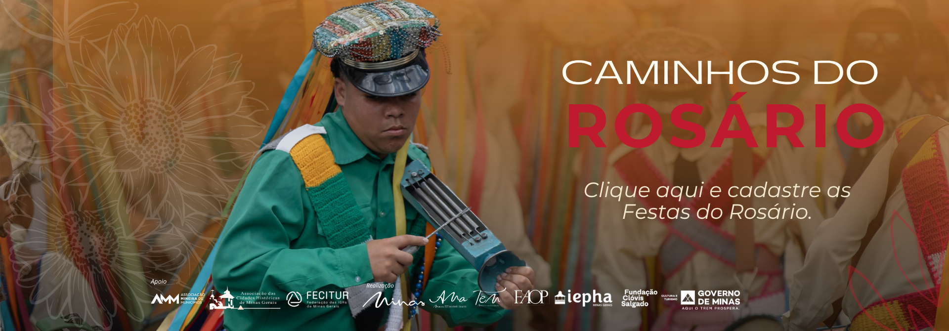 Cadastro eventos Caminhos Rosario