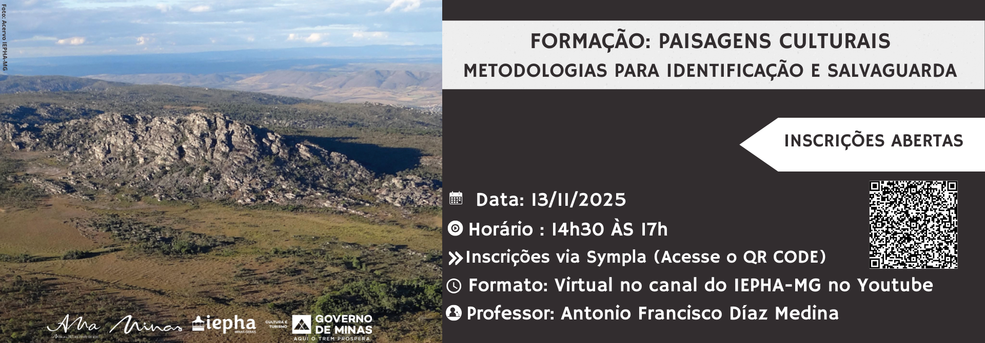 Ciclo de Formação Paisagens Culturais