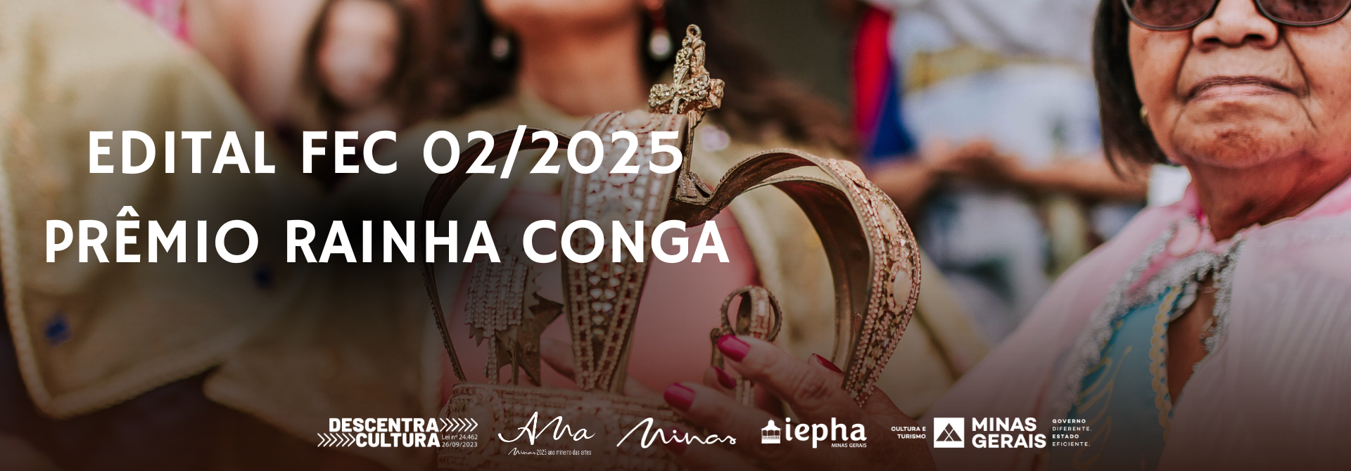 Edital FEc 02/2025 Rainha Conga