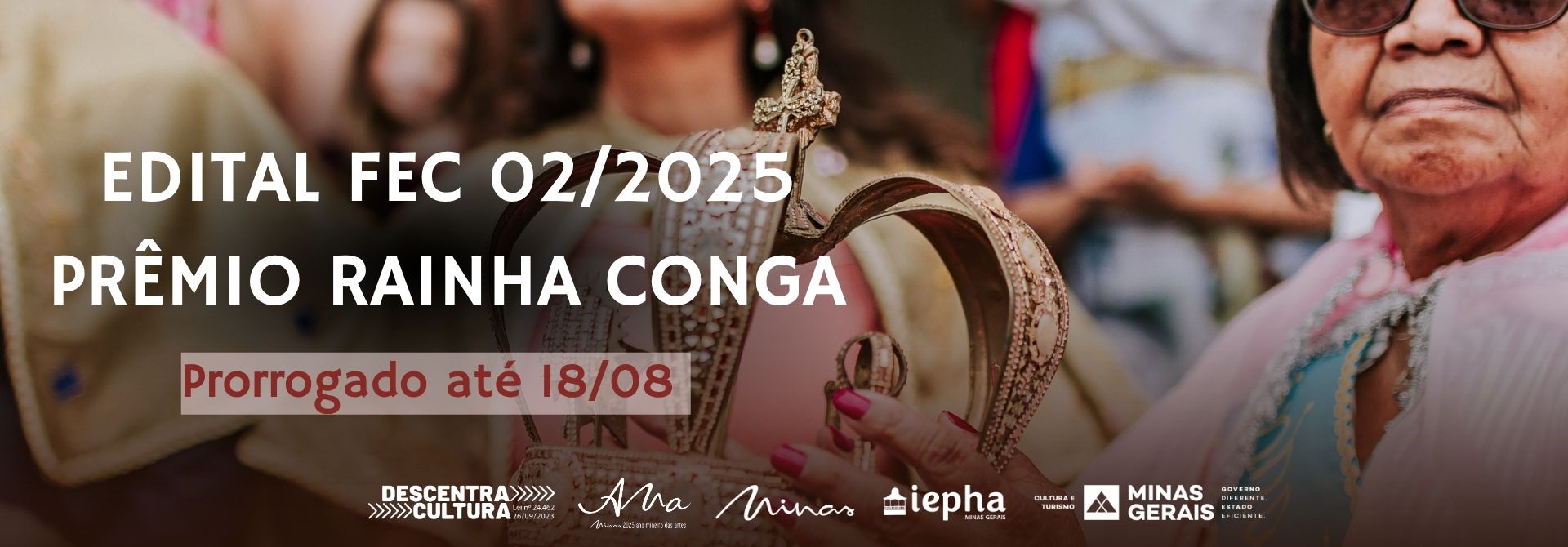 Edital FEc 02/2025 Rainha Conga