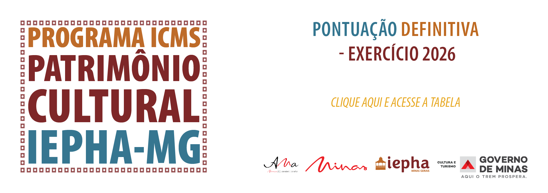 Pontuação ICMS