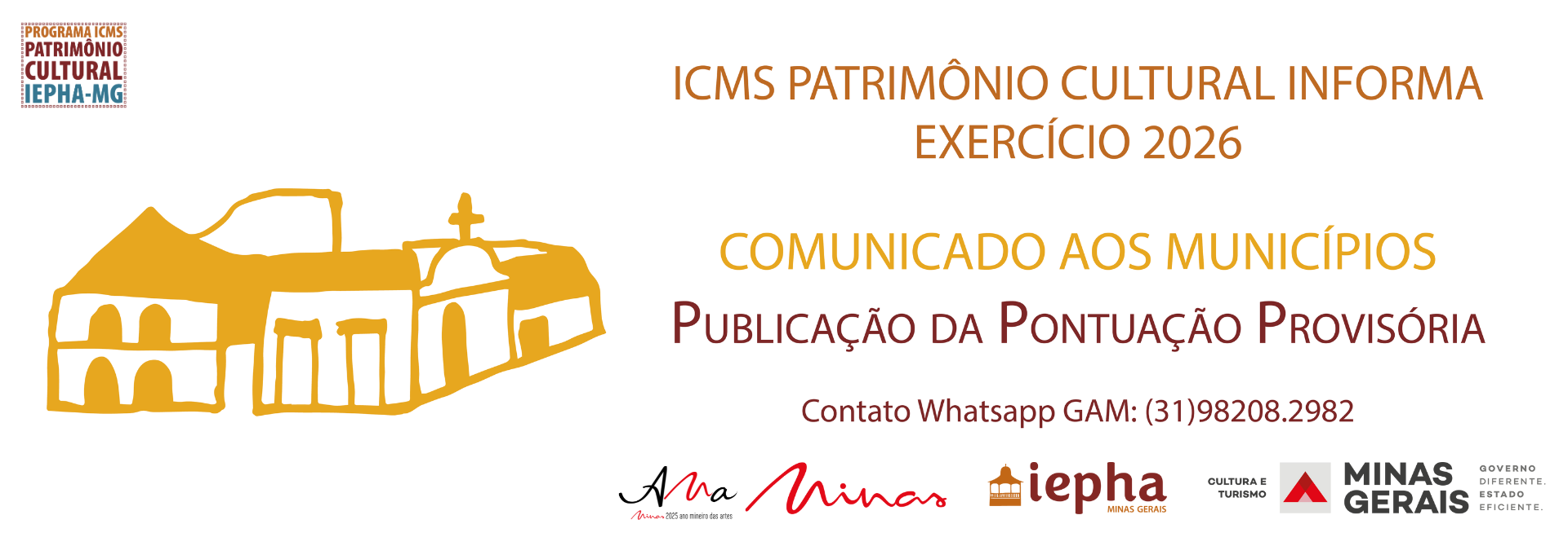 Pontuação Provisória Exercício 2026