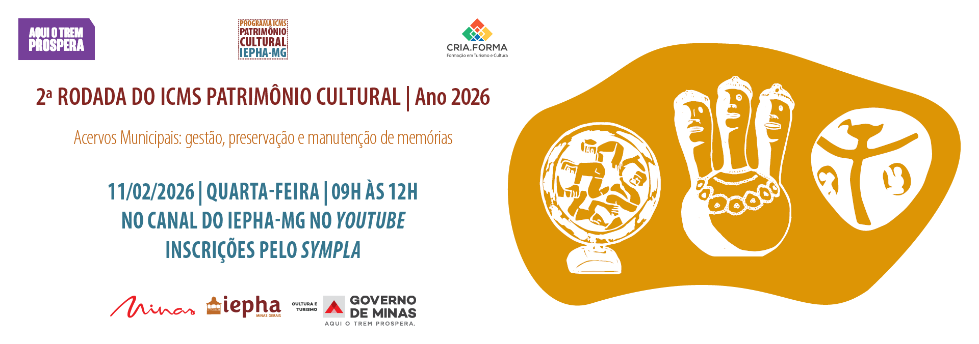 2ª Rodada do ICMS Patrimônio Cultural - Ano 2026
