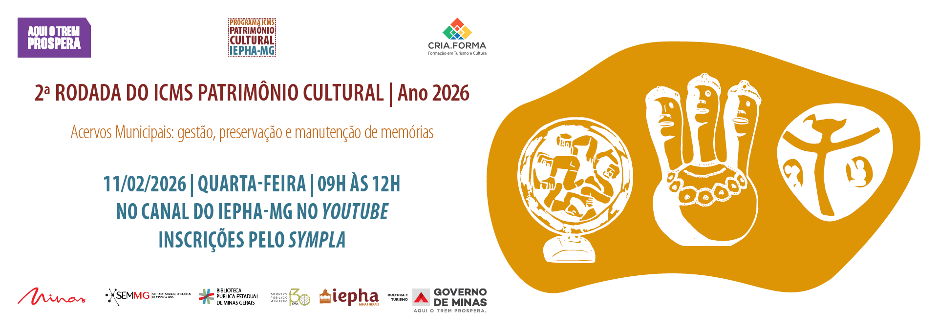 2ª Rodada do ICMS Patrimônio Cultural - Ano 2026