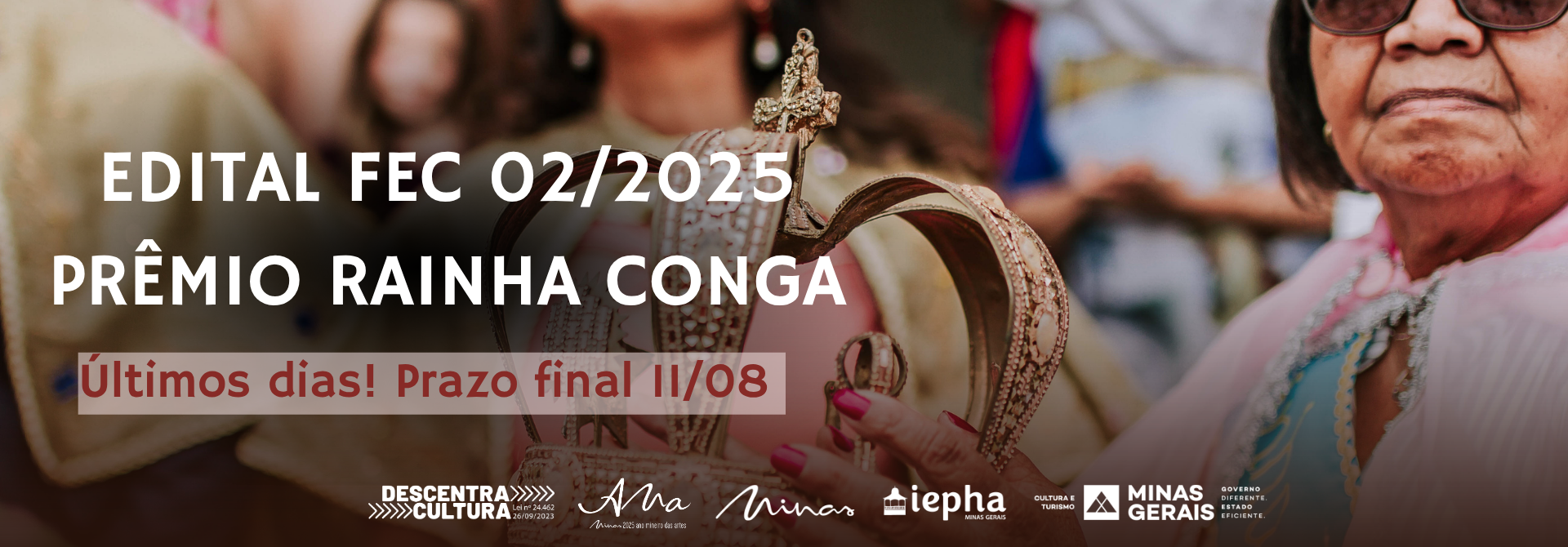 Edital FEc 02/2025 Rainha Conga